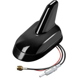 ΚΕΡΑΙΑ ΚΑΡΧΑΡΙΑΣ AERO-FIN 5 12V ΜΑΥΡΗ AM/FM/GPS ΜΕ ΕΝΙΣΧΥΤΗ ΣΗΜΑΤΟΣ 64x108x67mm