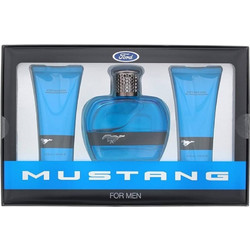 Ford Mustang Blue Σετ Αρωμάτων με Eau de Toilette 100ml, After Shave Balm και Αφρόλουτρο