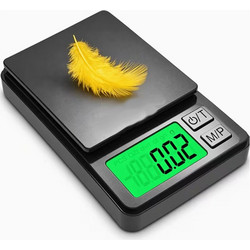 Ζυγαριά Ακριβείας Pocket Scale max 500g με 2x Μπαταρίες ΑΑΑ - 1 τεμ