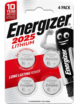 Energizer CR2025 4τμχ