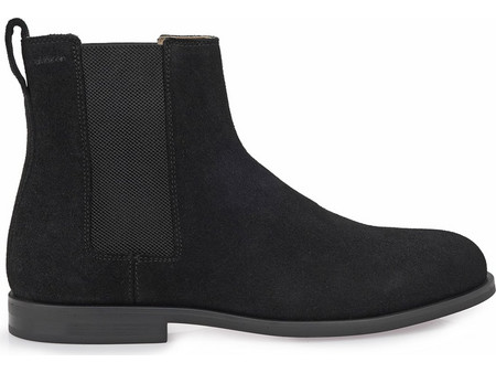 Calvin Klein Ανδρικά Μποτάκια Suede Μαύρα X50161A61004 HM0HM02055-0GJ