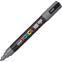 Μαρκαδόρος Posca PC-5M Deep Grey Uni-Ball