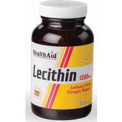 Health Aid Lecithin 1200mg 110 Κάψουλες