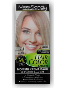 Miss Sandy 7/1 Ξανθό Σαντρέ Μόνιμη Βαφή Μαλλιών 60ml
