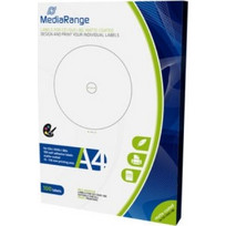 MediaRange Labels for CD/DVD/BD 15-118mm Matte (100 Pack) (MRINK130)
