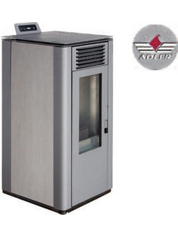 Adler MOD-10 Με Κεραμικό Γραφίτη Σόμπα Pellet Αερόθερμη 8.87kW