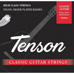 Tenson Σετ 6 Χορδές Κλασικής Κιθάρας Nylon Hard Tension