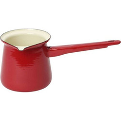Μπρίκι εμαγιέ κόκκινο 400ml