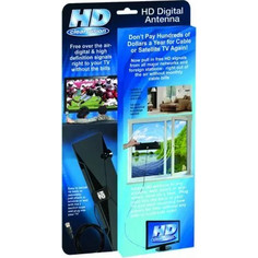 HD Clear Vision Εσωτερική Ψηφιακή HDTV Κεραία UHF / FM - Ιδανική και σαν κεραία αυτοκινήτου FM / UHF