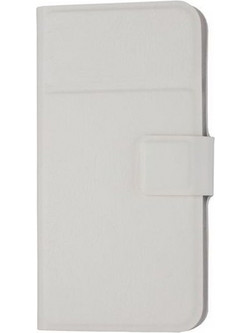 GREENGO GSM010551 UNIVERSAL WALLET SLIDE CASE 4.8"-5.2" WHITE ΘΗΚΗ ΠΟΡΤΟΦΟΛΙ ΛΕΥΚΗ