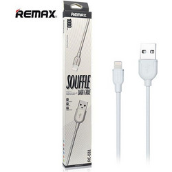 Remax Souffle USB-A to Lightning Cable 1m White RC-031 14353