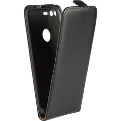 Θήκη Βιβλίο Forcell Google Pixel Leather Case - Horizonal Flip - Black