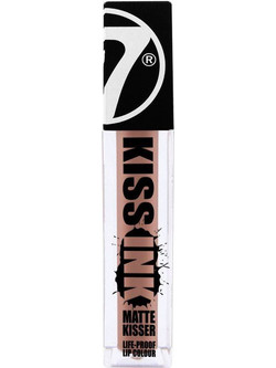 W7 Kiss Ink Matte Kisser Life Proof Stuck On you Long Lasting Liquid Κραγιόν 7ml