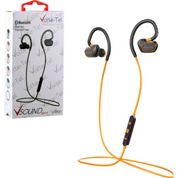 Volte-Tel VT600 Ακουστικά Bluetooth In Ear Ανθεκτικά στο Νερό Orange