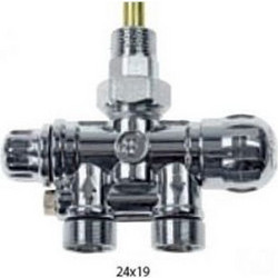 Διακόπτης Πετσετοκρεμάστας Χρωμέ Multi Deal 643 Brass Form