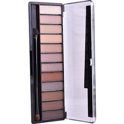 Rimmel Magnif'Eyes Eye Contouring 001 Nude Edition Παλέτα Σκιών 12x1.8gr