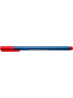 Staedtler Triplus Ball 437 M Red Στυλό Διαρκείας 1mm Κόκκινο