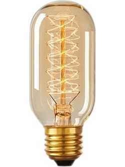 Λάμπα Edison Retro E27 40W Filament Vintage Ampoule, Λάμπα πυρακτώσεως AC 220V (Σπείρα T45) (OEM)