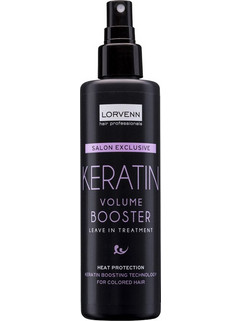 Lorvenn Salon Exclusive Keratin Volume Booster Leave in Spray Μαλλιών Κερατίνης για Όγκο 200ml