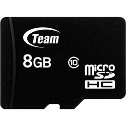 TeamGroup microSDHC 8GB Class 10 + Adapter
