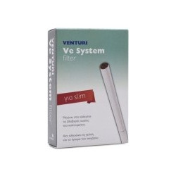 Vitorgan Venturi VeSystem Filter Φίλτρα Καπνίσματος για Τσιγάρα Slim, 4φίλτρα
