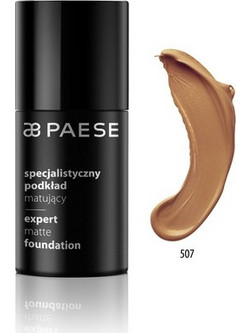 Paese Expert Matte 507 Caramel Liquid Foundation 30ml