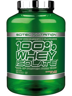 Scitec Nutrition 100% Whey Isolate Chocolate Πρωτεΐνη Ορού Γάλακτος Γράμμωσης Χωρίς Γλουτένη 2kg