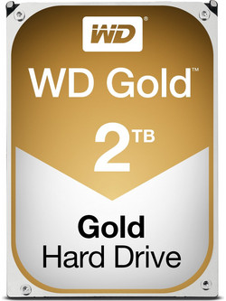 Western Digital Gold 2TB HDD Σκληρός Δίσκος 3.5" Sata 3 7200rpm με 128MB Cache