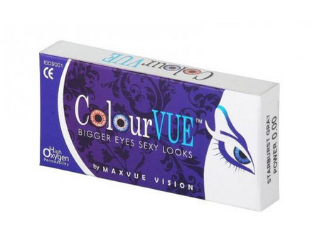 Maxvue Vision ColourVUE Stars & Jewel Μηνιαίοι Φακοί Επαφής Έγχρωμοι Υδρογέλης 2τμχ