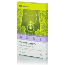 Samcos Agan Travel Med Colon Balance Προβιοτικά 10 Κάψουλες