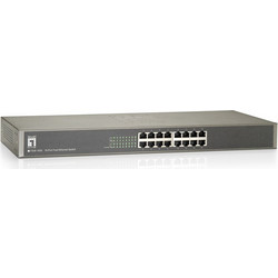 LevelOne FSW-1650 Unmanaged L2 Switch με 16 Θύρες Ethernet 100Mbps