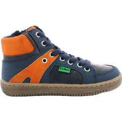 Kickers Lowell Παιδικά Sneakers Μποτάκια Navy Μπλε 739353-30-103