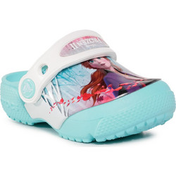 Crocs Crocsfl Ol Disney Frozen2 Παιδικά Παπούτσια Θαλάσσης για Κορίτσι Ανατομικά Γαλάζια 206167-4O9