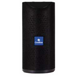 CoolBox Cool Stone 10 Ηχείο Bluetooth 5W με Ραδιόφωνο Μαύρο