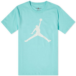 Jordan Jumpman Ανδρικό Αθλητικό T-Shirt Τιρκουάζ CJ0921-307