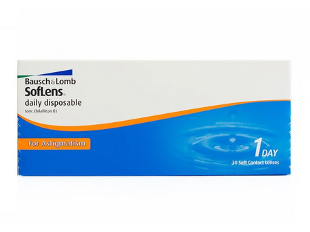 Bausch & Lomb Soflens Daily Disposable Toric Ημερήσιοι Φακοί Επαφής Αστιγματικοί Υδρογέλης 30τμχ