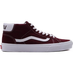 Vans Mid Skool 37 Ανδρικά Sneakers Μποτάκια Μπορντό VN0A3TKF5U7