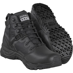Original S.W.A.T. Alpha Fury 6'' Άρβυλα Στρατού με Φερμουάρ Μαύρα