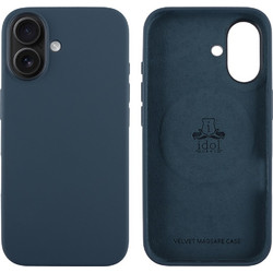 Idol 1991 Velvet MagSafe Back Cover Blue (iPhone 15 Plus)