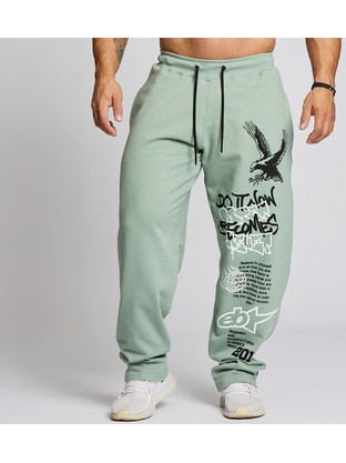 Evolution Body Ανδρικό Παντελόνι Φόρμας Πράσινο Mint 2616
