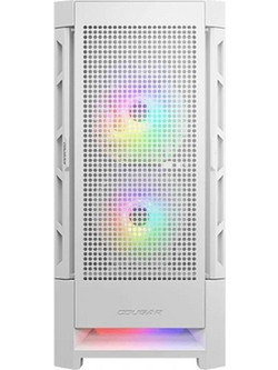 Cougar Airface RGB White Gaming Midi Tower Κουτί Υπολογιστή RGB με Πλαϊνό Παράθυρο