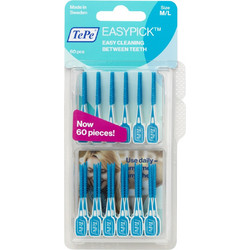 Tepe EasyPick Μεσοδόντιες Οδοντογλυφίδες M/L Μπλε 60τμχ