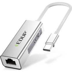 Edup EP-9802 Ενσύρματος Ethernet USB-C Αντάπτορας Δικτύου 1Gbps
