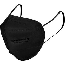 Sega FFP2 Face Mask Μαύρη 1τμχ