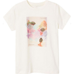 Name It Παιδικό T-Shirt Κοντομάνικο Εκρού 13226170