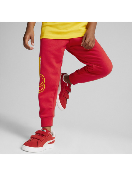 Puma Παιδικό Παντελόνι Φόρμας Κόκκινο 670354-11