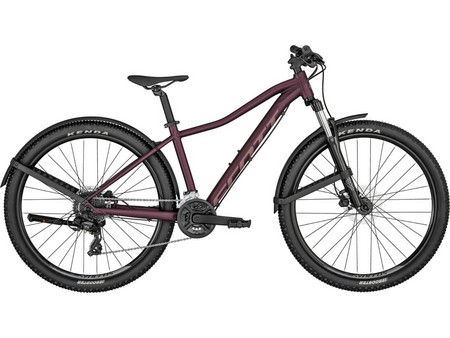 Scott Contessa Active 50 EQ 2024 Mountain Bike Αλουμινίου με 16 Ταχύτητες και Δισκόφρενα Μπορντό