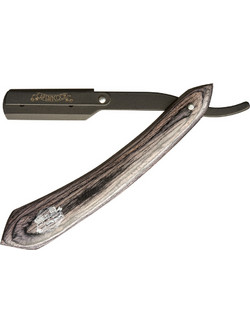 Captain Cook Wooden Φαλτσέτα Ξυρίσματος + Θήκη Black