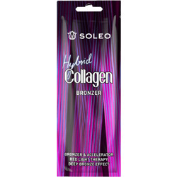 Soleo Collagen Hybrid Bronzer Self Tan Γαλάκτωμα Σώματος 15ml