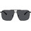 Armani Exchange AX2050S 600087 Ανδρικά Γυαλιά Ηλίου Aviator Μεταλλικά Μαύρα με Μαύρο Polarized Φακό